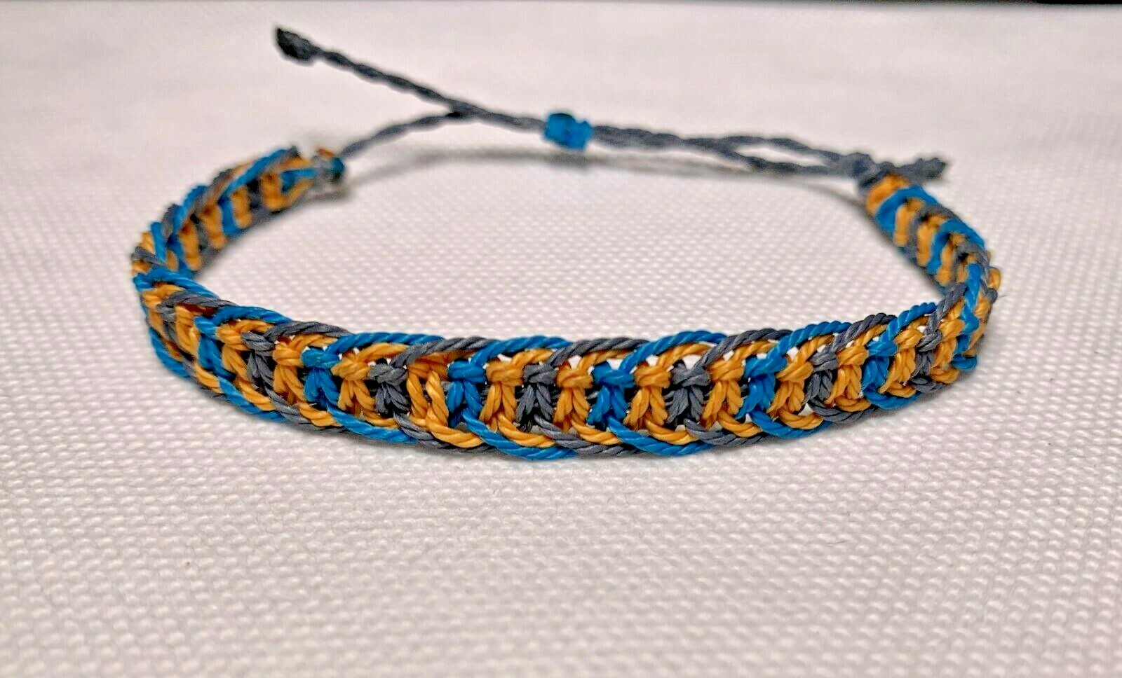 Waterproof  Boho handmade braided wax-coated string Friendship bracelet jewelry