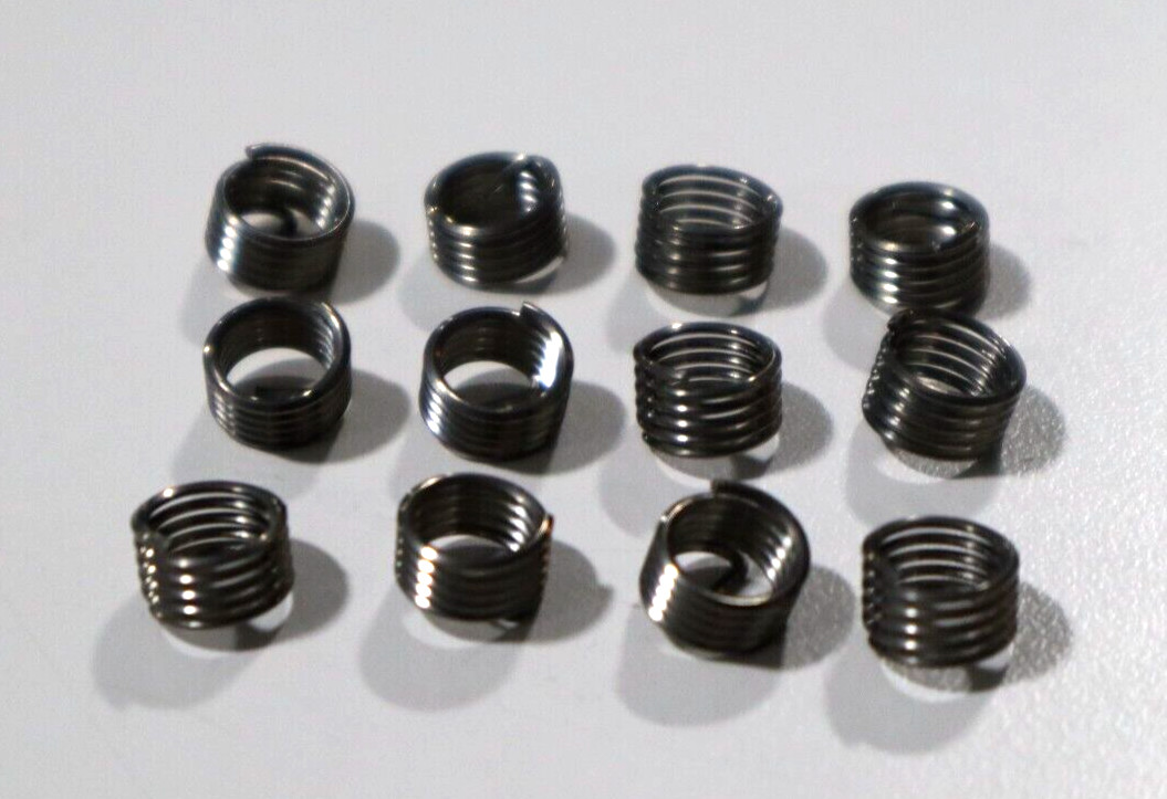 12 pcs, HELI-COIL, 1/4-28  FREE RUNNING INSERT, 250 O.A.L.        A696