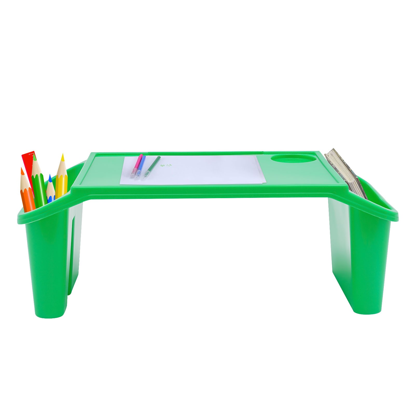 6 Pcs Kids Lap Desk Rectangular Desk Tray for Writing Eating Game Classroom USA