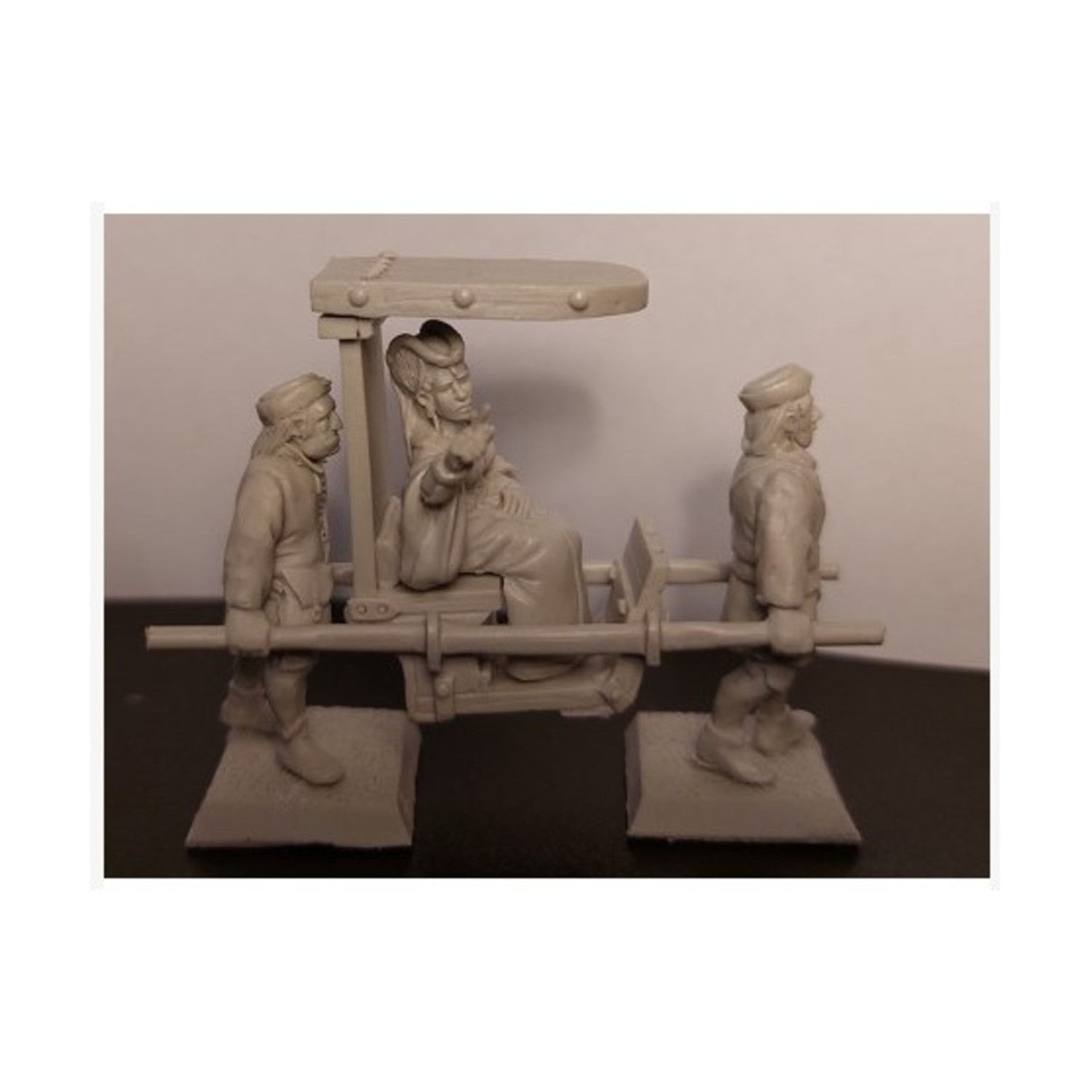 Fenryll Fantasy Mini Resin 28mm Palanquin Pack New