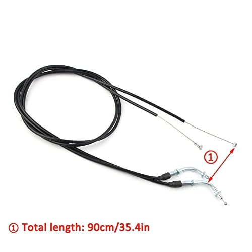 CV40 Carburetor Throttle Cable for HD Sportster 883 1200 XL883 1). 90CM/35.4”