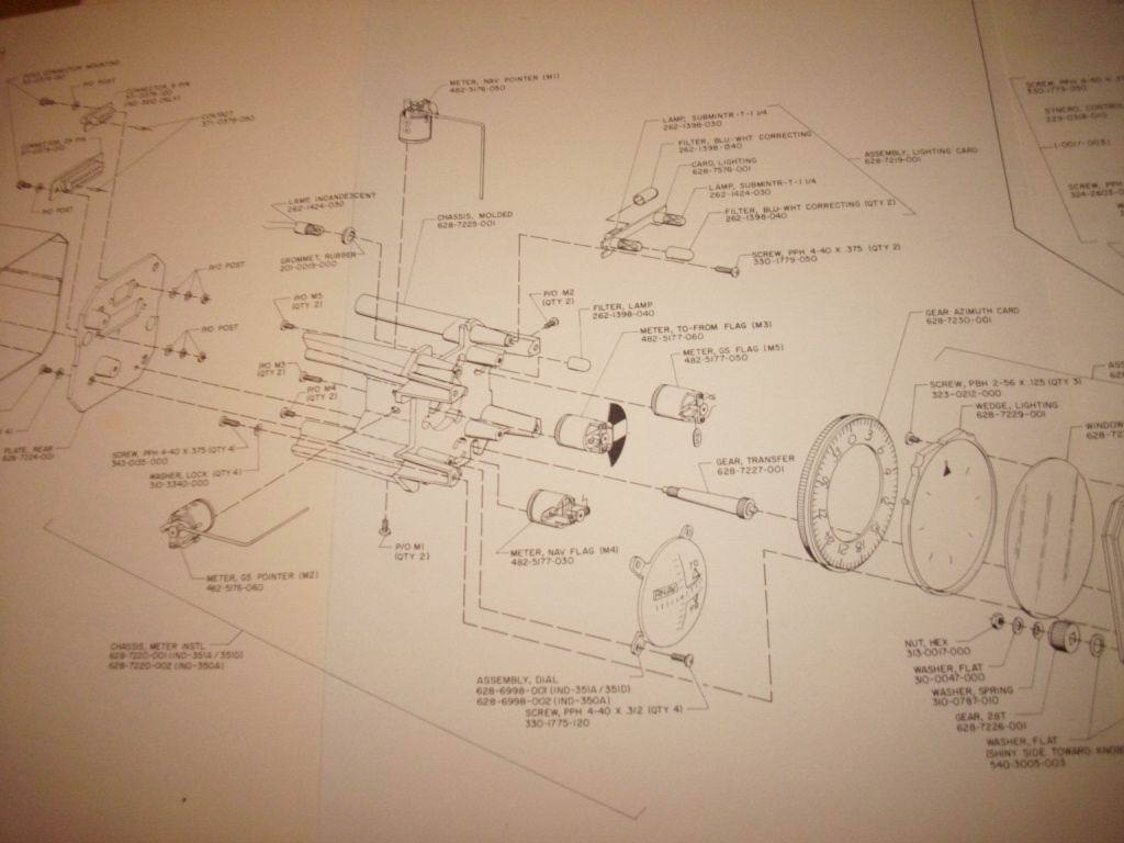 Collins IND 350A, 351A, 351D Install & Service Manual