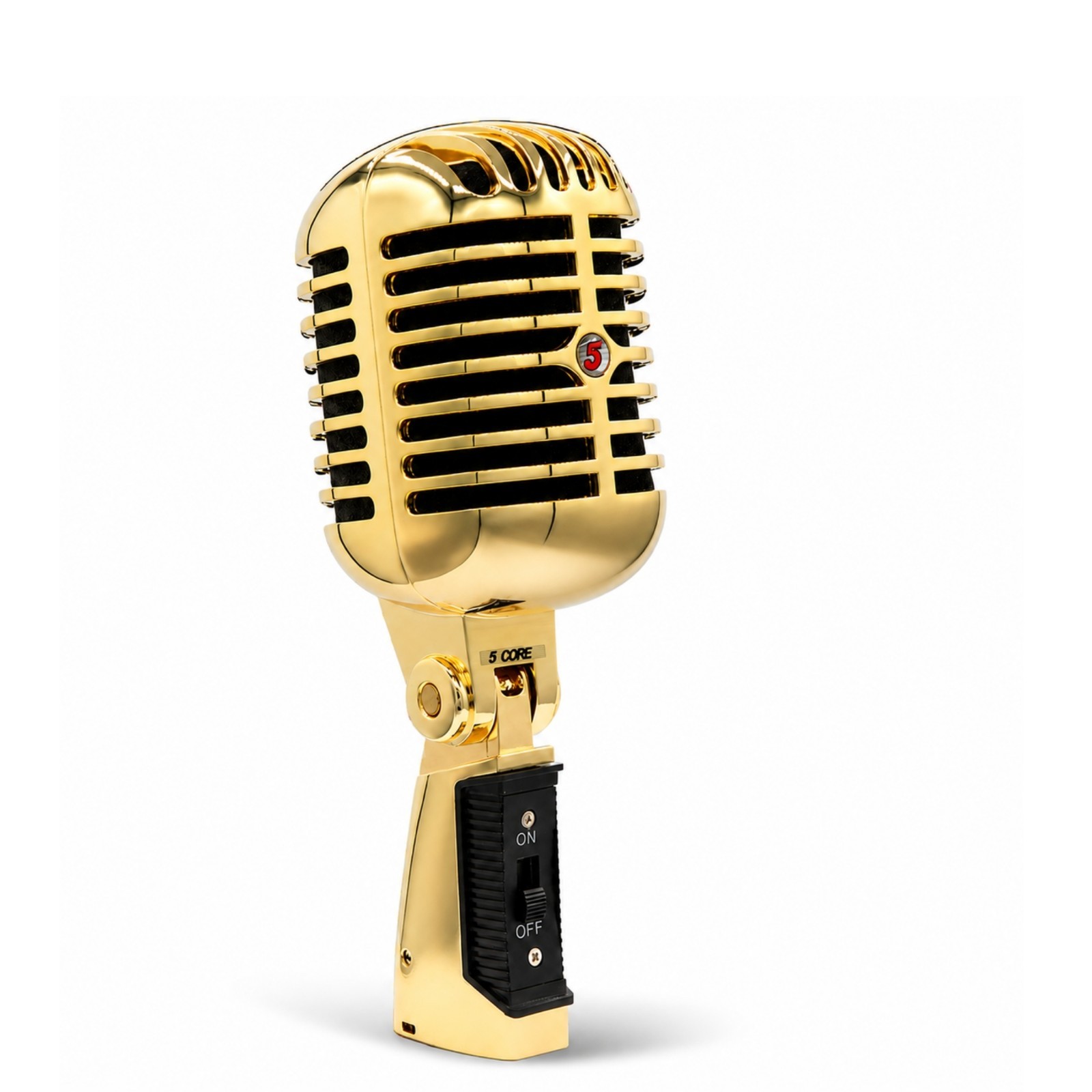 5 Core Retro Dynamic Vocal Iconic Microphone Vintage Classic Unidirectional Mic