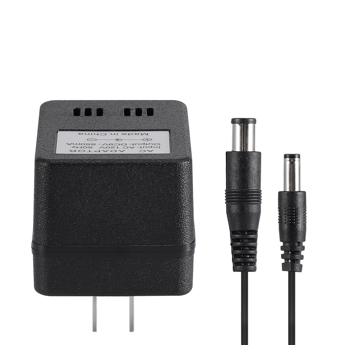 AV RCA Audio+AC Cable Power Supply Adapter Cord For Super Nintendo SNES Game Set