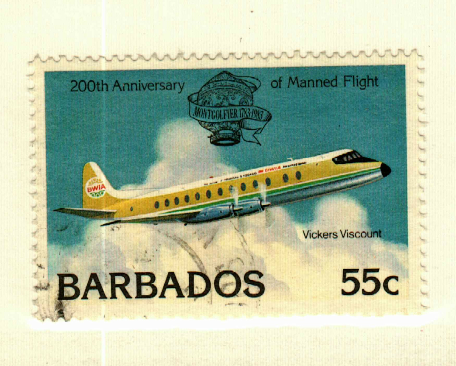 Barbados #608 airplane  used