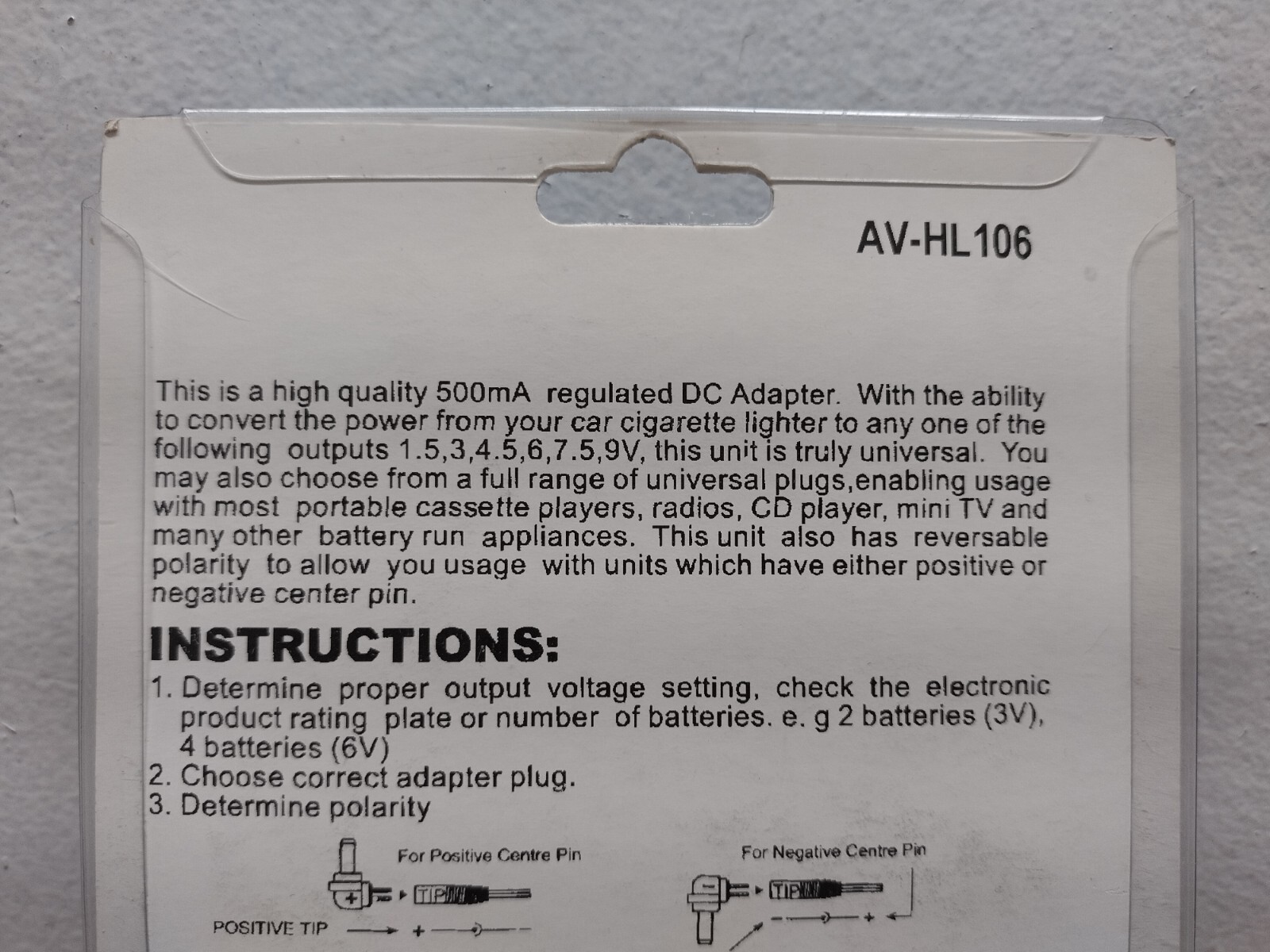 Phillips FYC 1200mA DC-DC Power Converter w/ 7 Plugs & Voltage Switch
