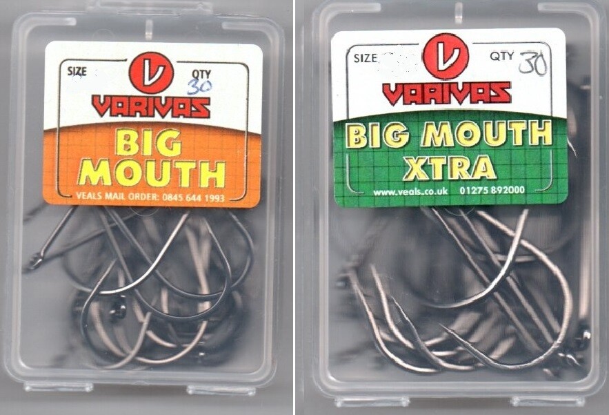 Varivas Big Mouth or Big Mouth Extra Sea Fishing Hooks Boxes of 30