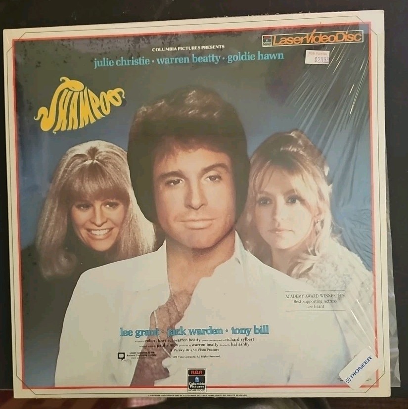 Shampoo LD Laserdisc EX RCA Goldie Hawn Warren Beatty CGC Pedigreed MCC VTG