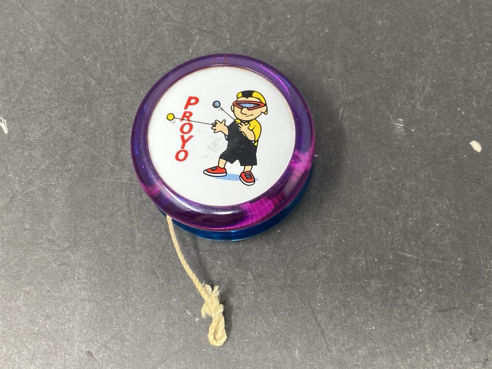 Vintage ProYo Yo-Yo – Playmaxx 1990s Purple/Teal