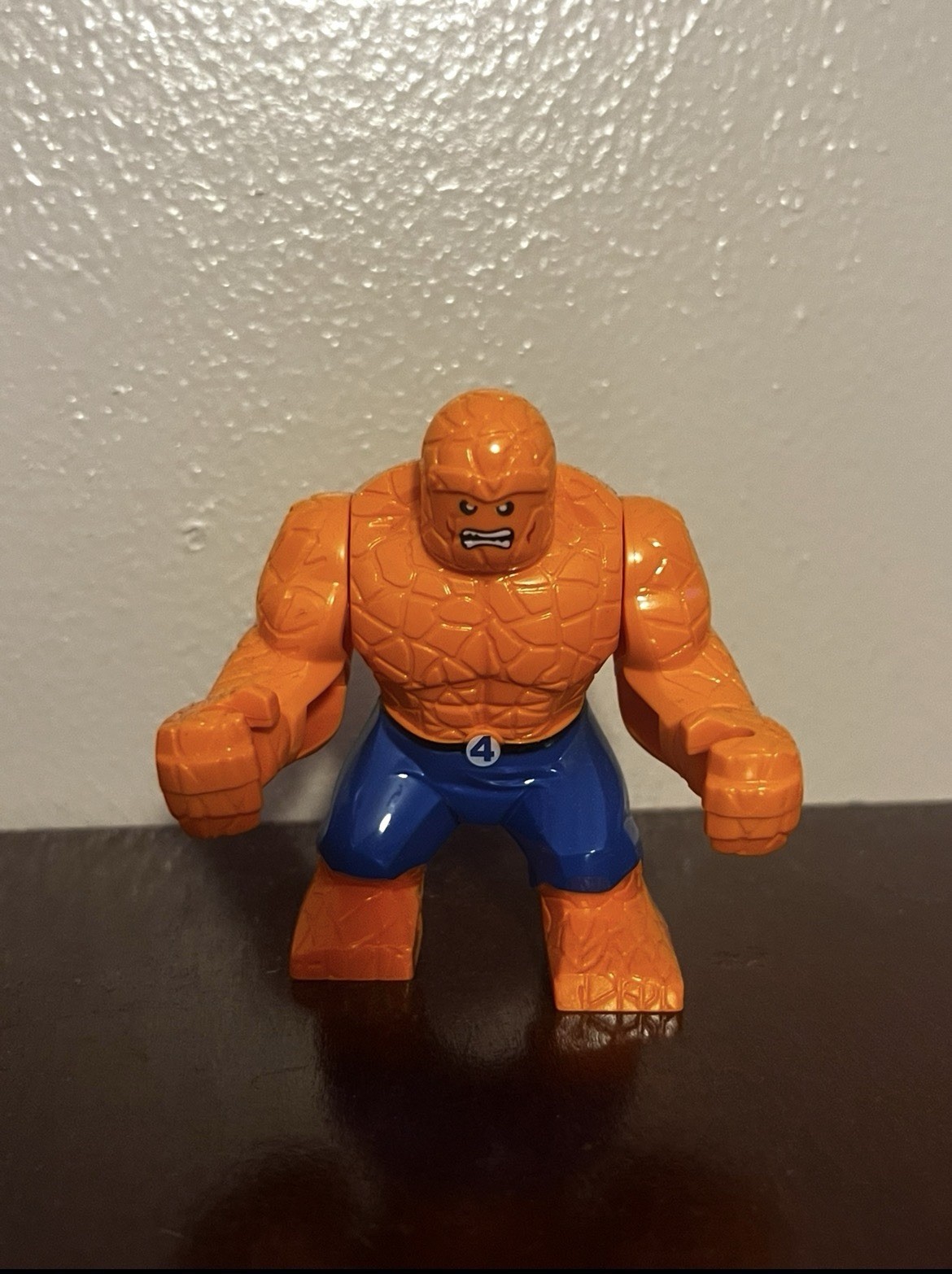 Marvel Fantastic Four The Thing Custom Big Figure Minifigure Bigfig Not Lego
