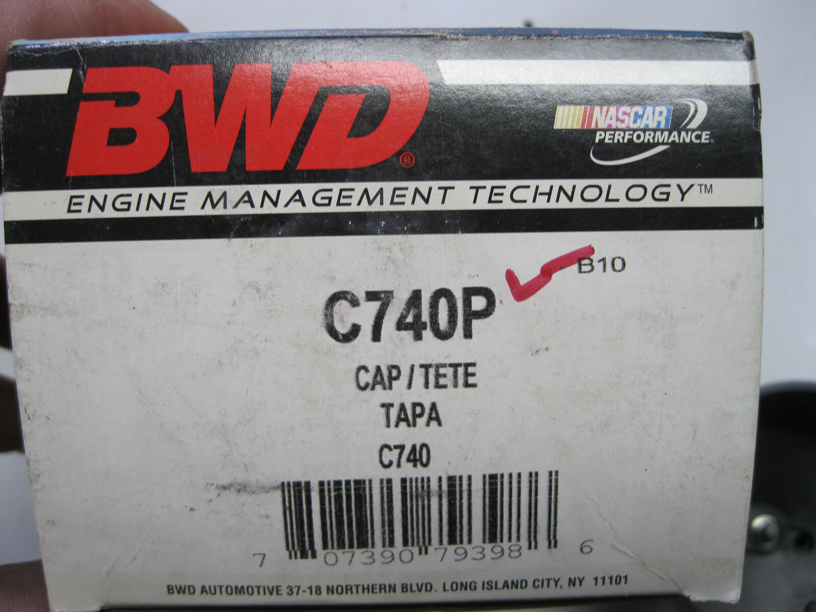 BWD C740P Distributor Cap