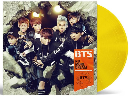 BTS - No More Dream - Japanese Yellow Vinyl Version [New Vinyl LP] Colored Vinyl