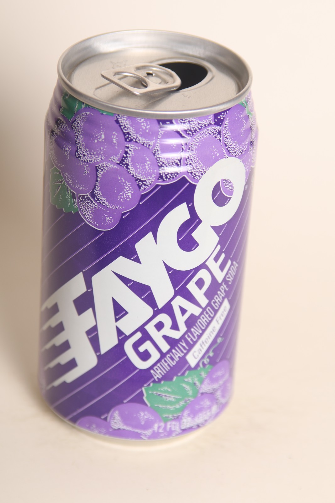 Faygo Grape soda can