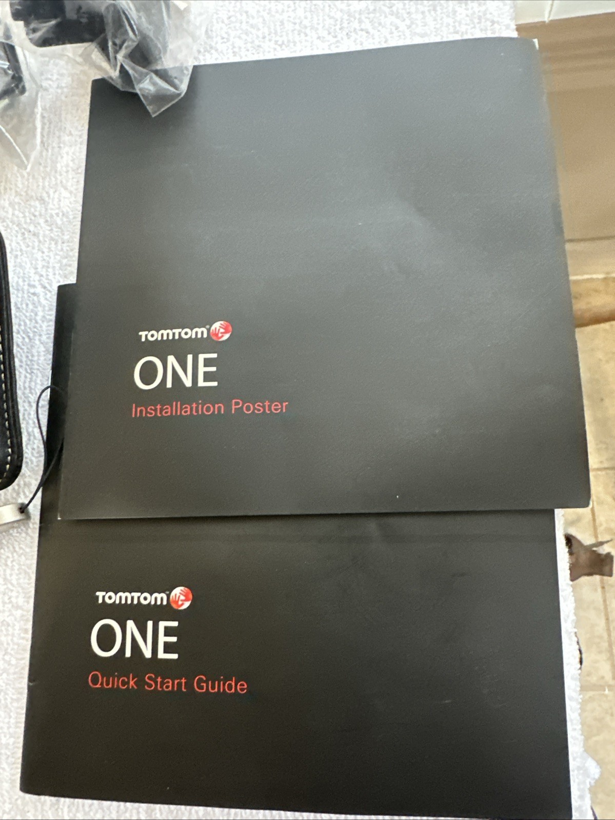 TOMTOM One GPS System Accessories, Leather Case, Guide Etc