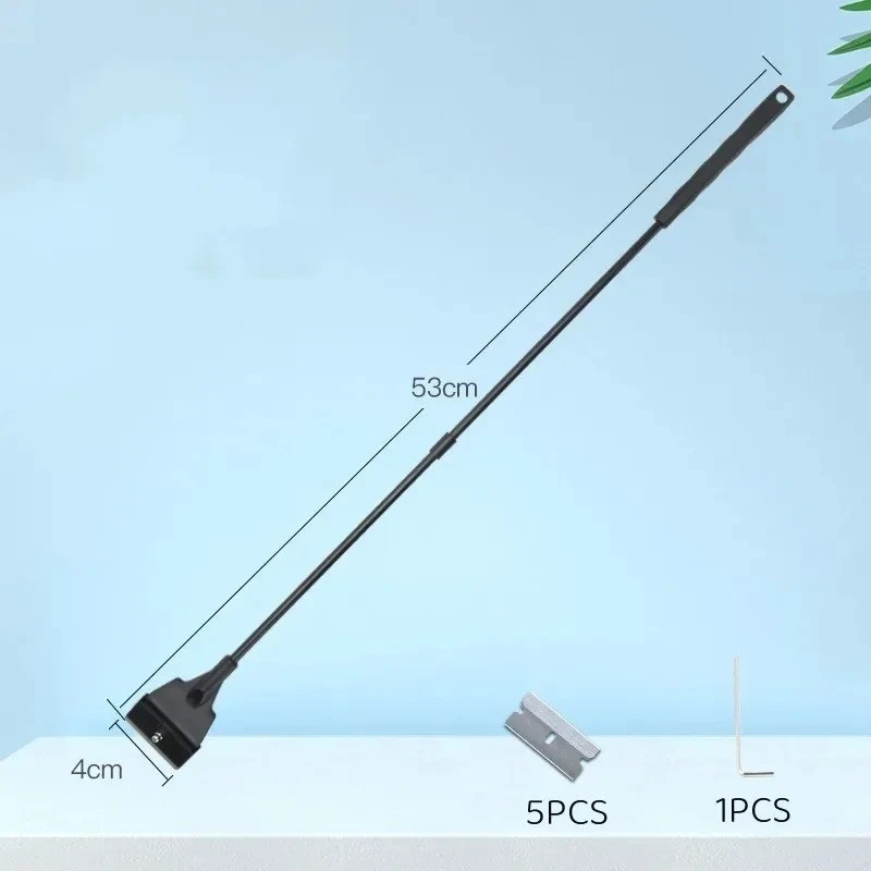 53CM Aquarium Algae Scraper Sand Cleaner Glass Cleaning Tool Dual Use Home