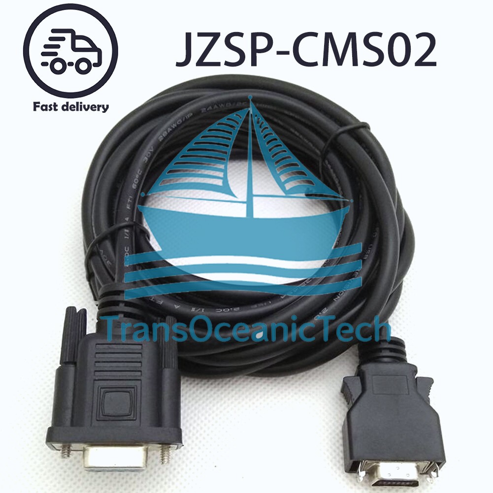 NEW IN BOX Yaskawa download line servo programming debugging cable JZSP-CMS02