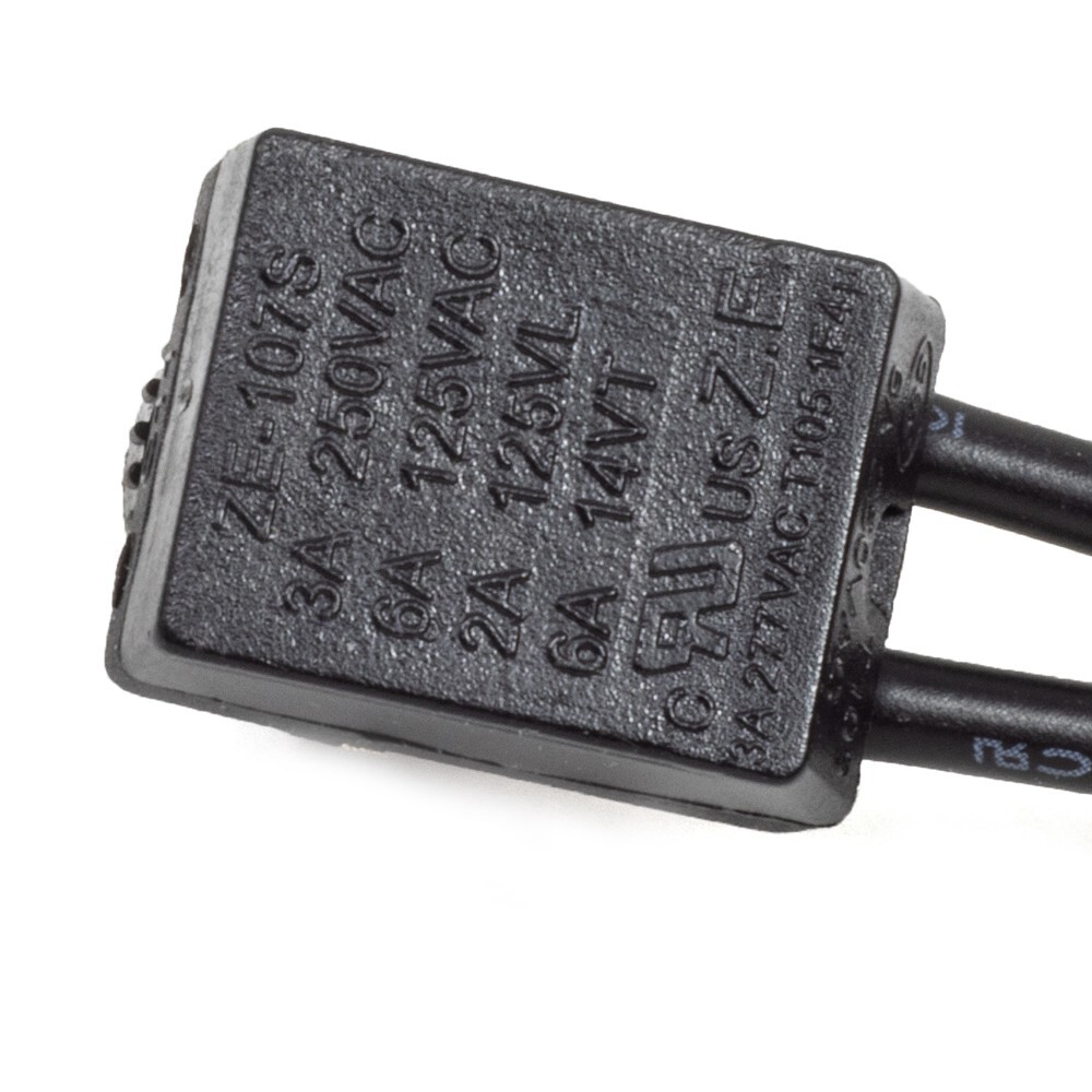 Zing Ear ZE-107S Inline Push Button Light Lamp Canopy Switch Single Pole On Off