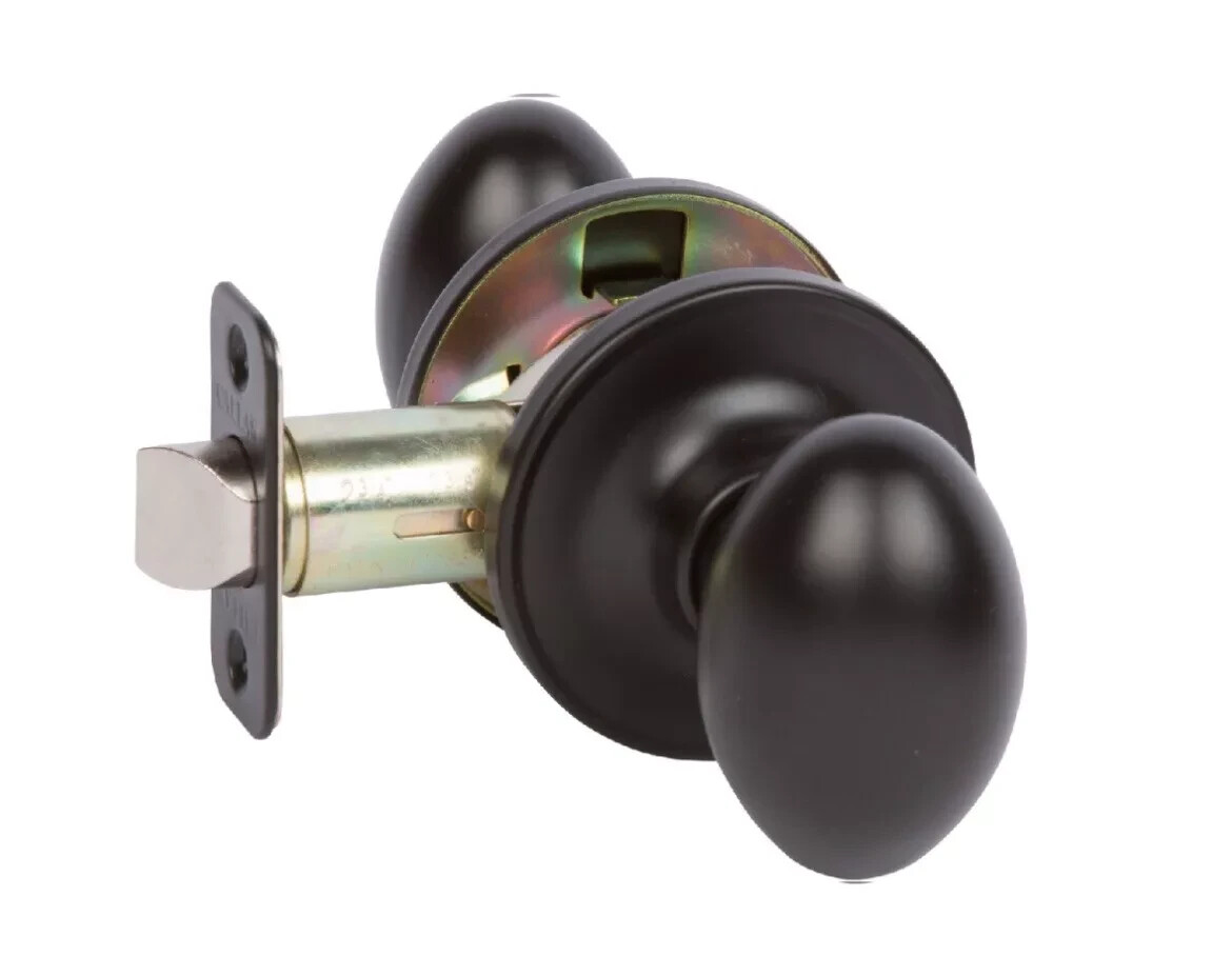 Callan 101T-CA-US19 Carlyle Passage Knob Set Black