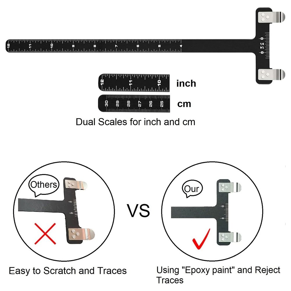 2X(Bow String Nocking Points Set with T Square Ruler Nocking Buckle Pliers1023
