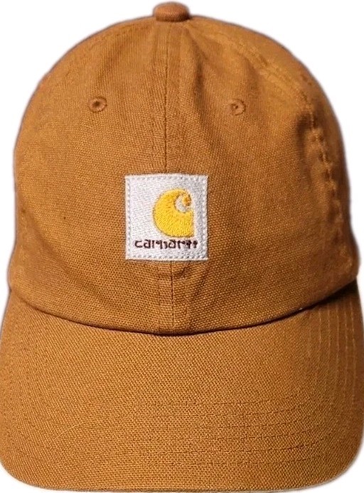 CARHARTT Brown Hat Cap Strapback Youth One Size Logo Embroidered #14806