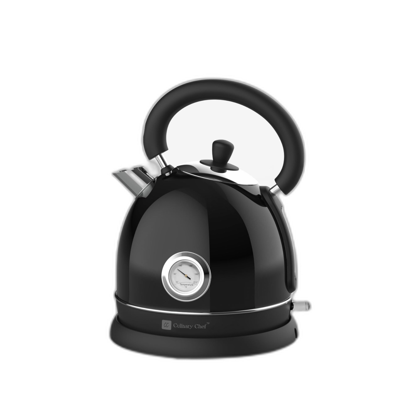 CULINARY CHEF Retro Electric Hot Water Kettle with Speed Boil Tech, Bpa-Free,...