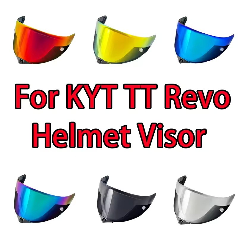 Motorcycle Helmet Visor Fits For KYT TT Revo Helmet Visor Shield Lens Screen