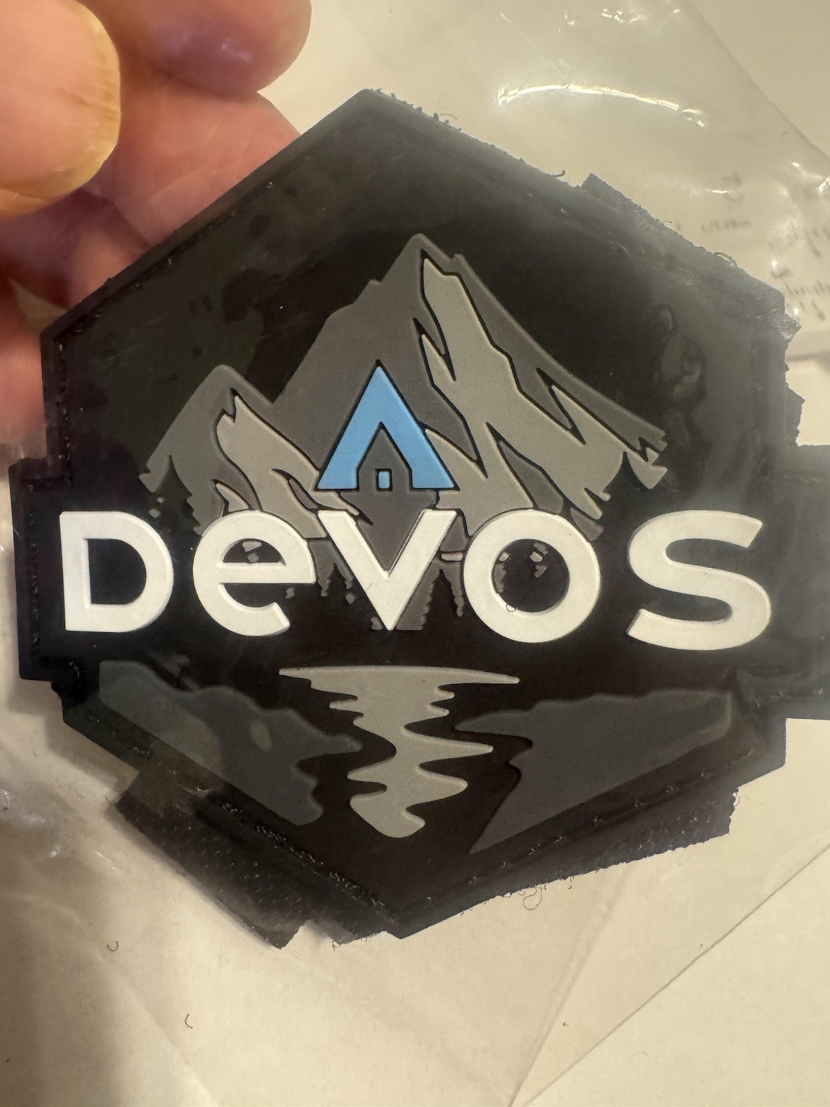 Devos PVC Hook & Loop 3 Inches Patch Shot Show 2026 Vegas