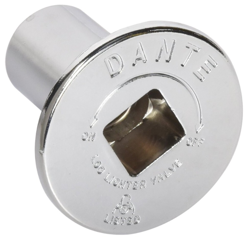 Dante Products FP.GV.CR Chrome Floor Plate for Dante Globe Valve