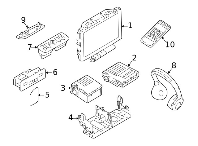 Genuine Mid USB/ Power Socket Discovery Range Rover LR106219