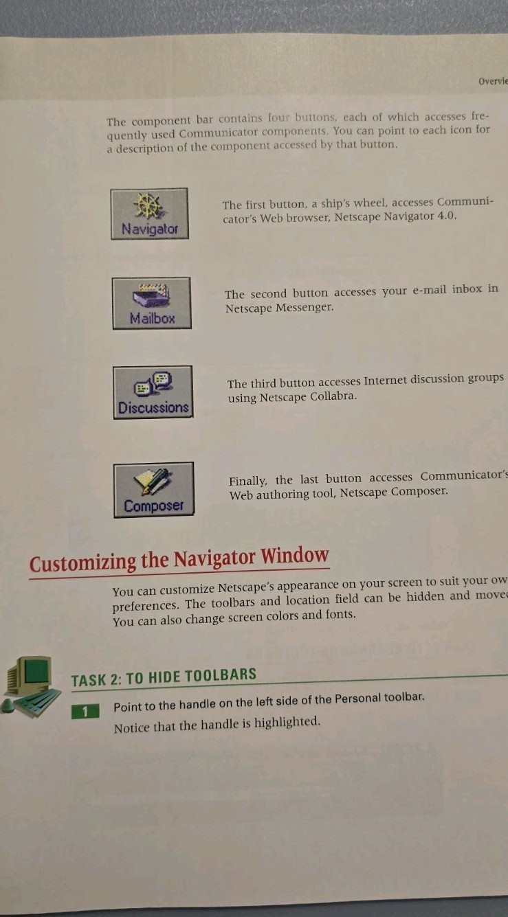 Retro 1997 Software Workbooks - Netscape 4.0 & MS PowerPoint 97 Lab Series