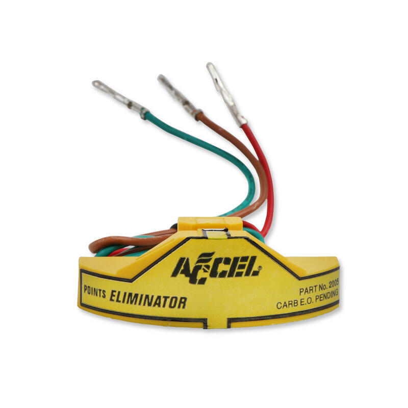 Accel Points-to-Electronic Conversion Kit 2010ACC; Points Eliminator for SBC BBC