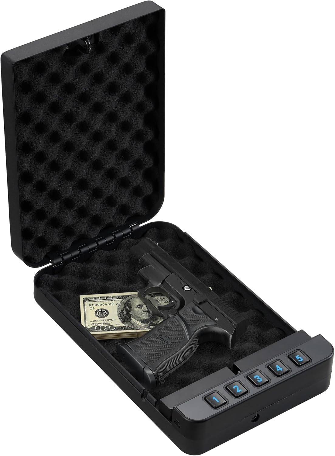 RPNB Portable Digital Pistol Safe Quick Access Gun Safe