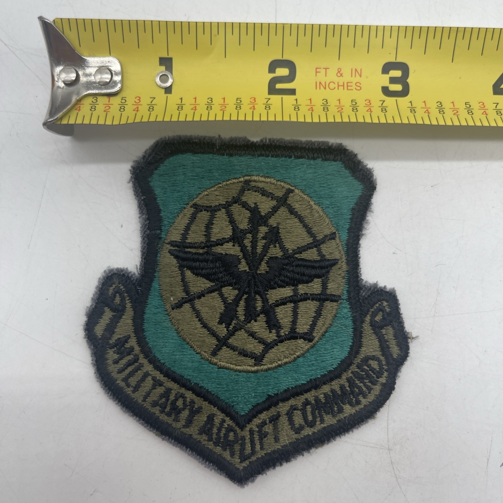 U.S. Military Air Force Airlift Command Shoulder Patch Subdued 3” Cut Sew On