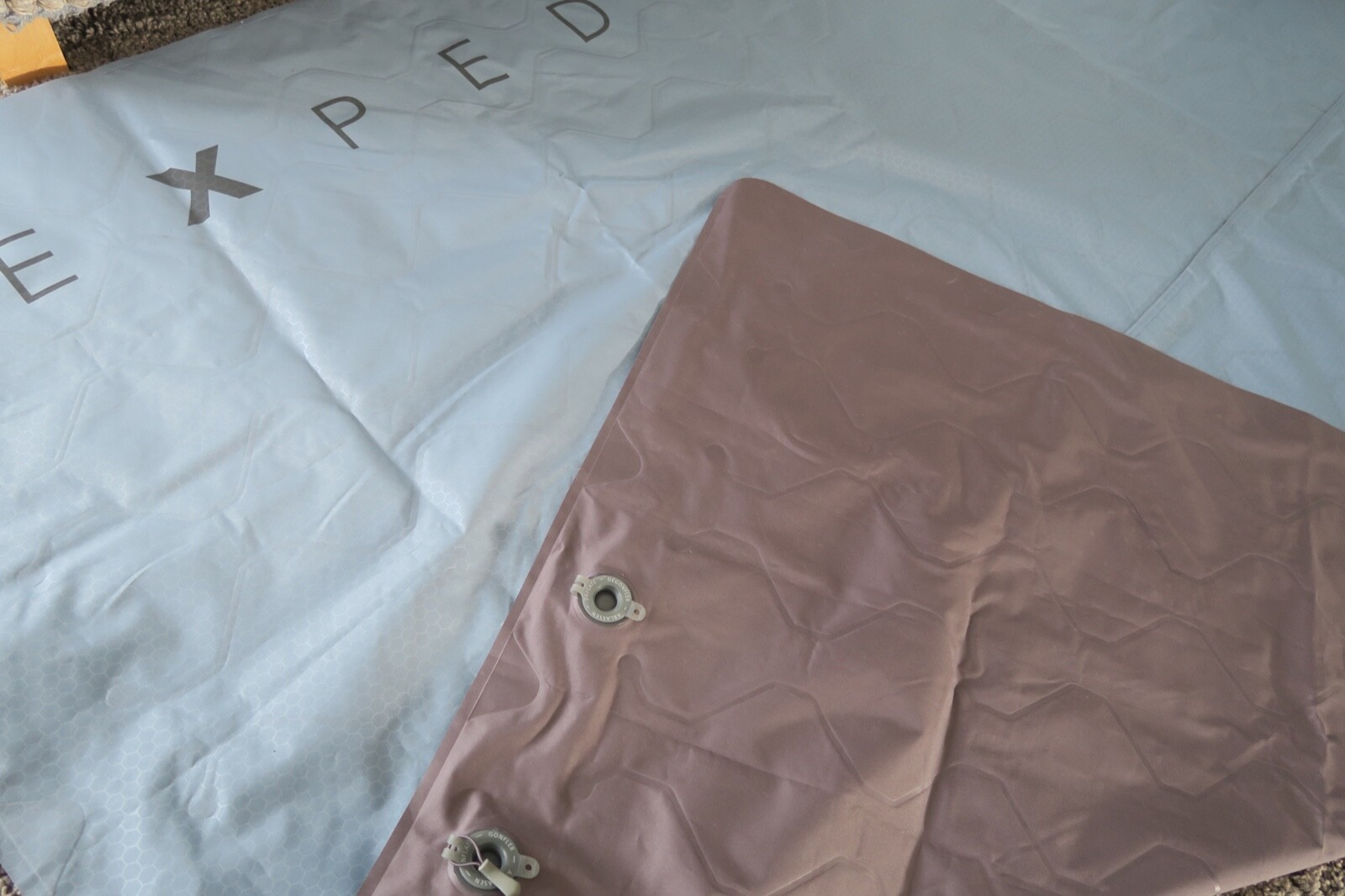 Exped Air Cell Aircell Mat Double Duo Hook and Loop Joining