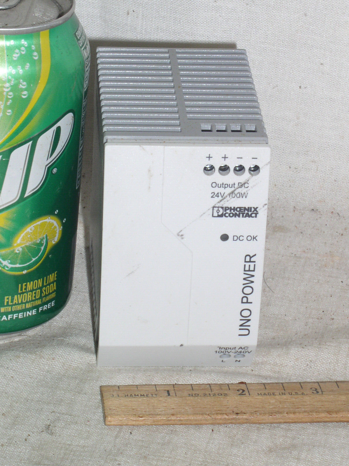 NEW UNO-PS 2902993 DIN RAIL POWER SUPPLY 24V 24 V VOLT 4.2 A AMP 100W TESTED