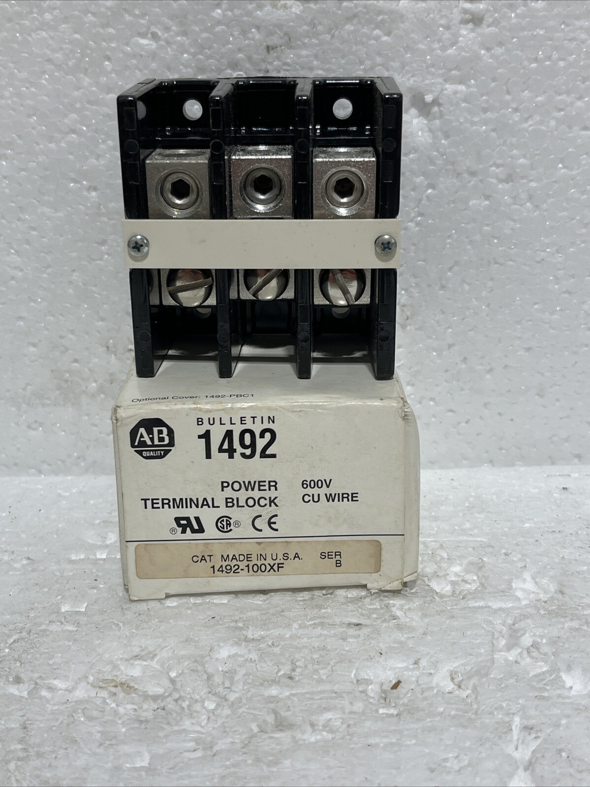 NEW IN BOX! ALLEN BRADLEY 1492-100XF