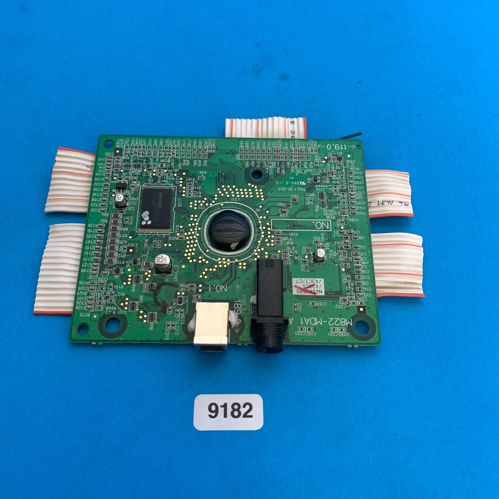 CASIO LK-175 Keyboard Used OEM Part: Main Motherboard Processor Circuit Board