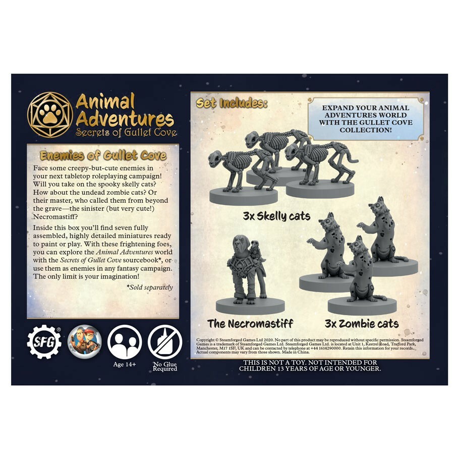 Animal Adventures: Secrets of Gullet Cove: Enemies of Gullet Cover SFLAAGC-005