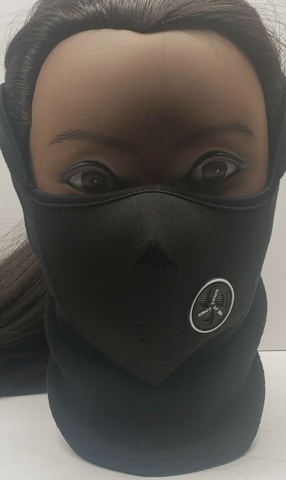 Face Mask Outdoor Cycling Winter Warm Half Face Mask Windproof Breathable New