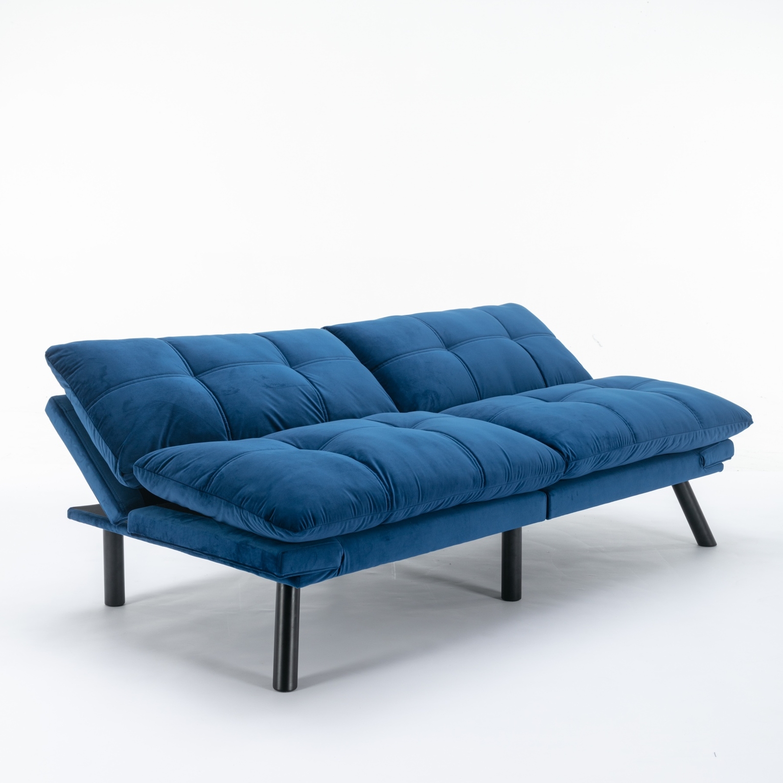 Convertible Home Soft Sleeper Sofa Bed Folding Modern Sofa Bed Pillow Top Arms