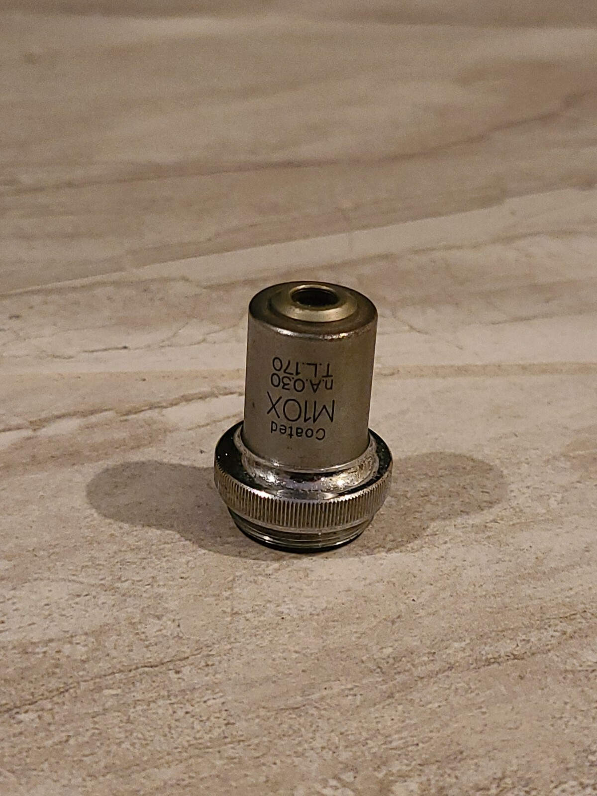 Unitron Coated M10X n.A.0.30 T.L.170 Microscope Objective