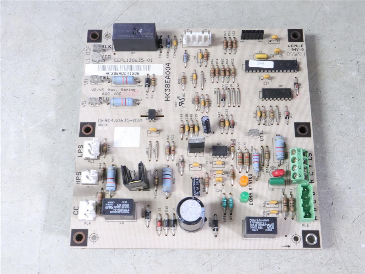 Carrier Bryant Payne HK38EA004 Defrost Control Circuit Board CEPL130635-01