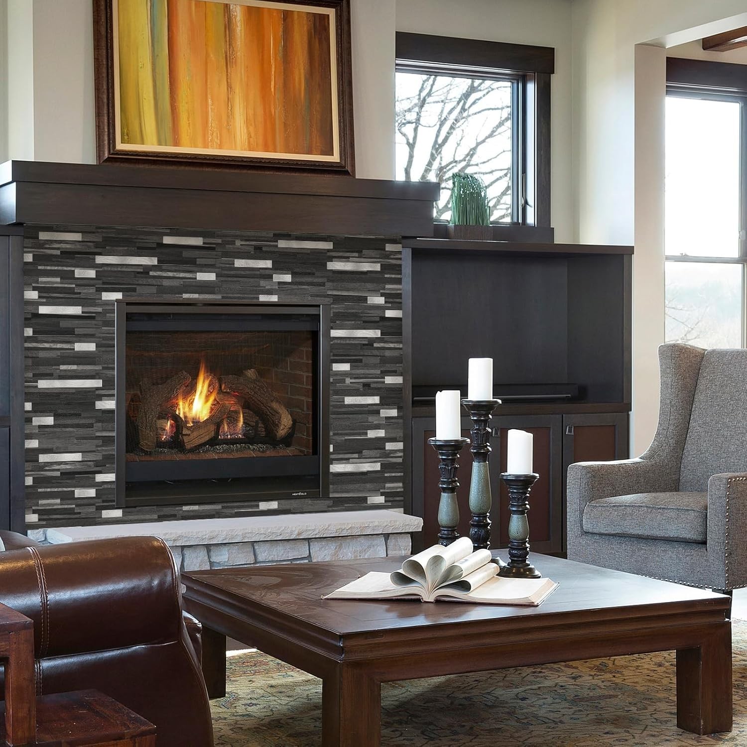 20 Sheets Peel & Stick Backsplash Tile Stick on Backsplash Kitchen & Bathroom