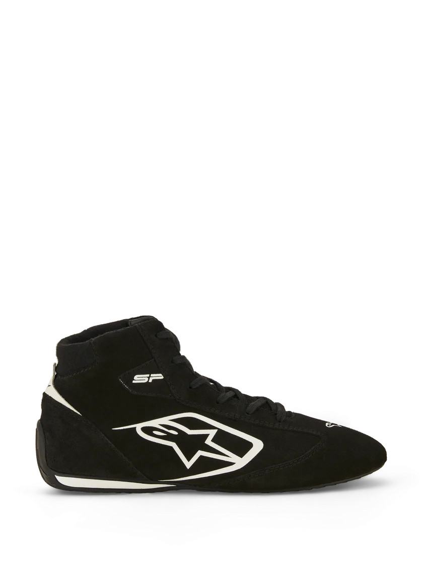 Alpine Stars 2710426-12-9.5 SP V3 SFI Racing Shoes - Black/White Size 9.5
