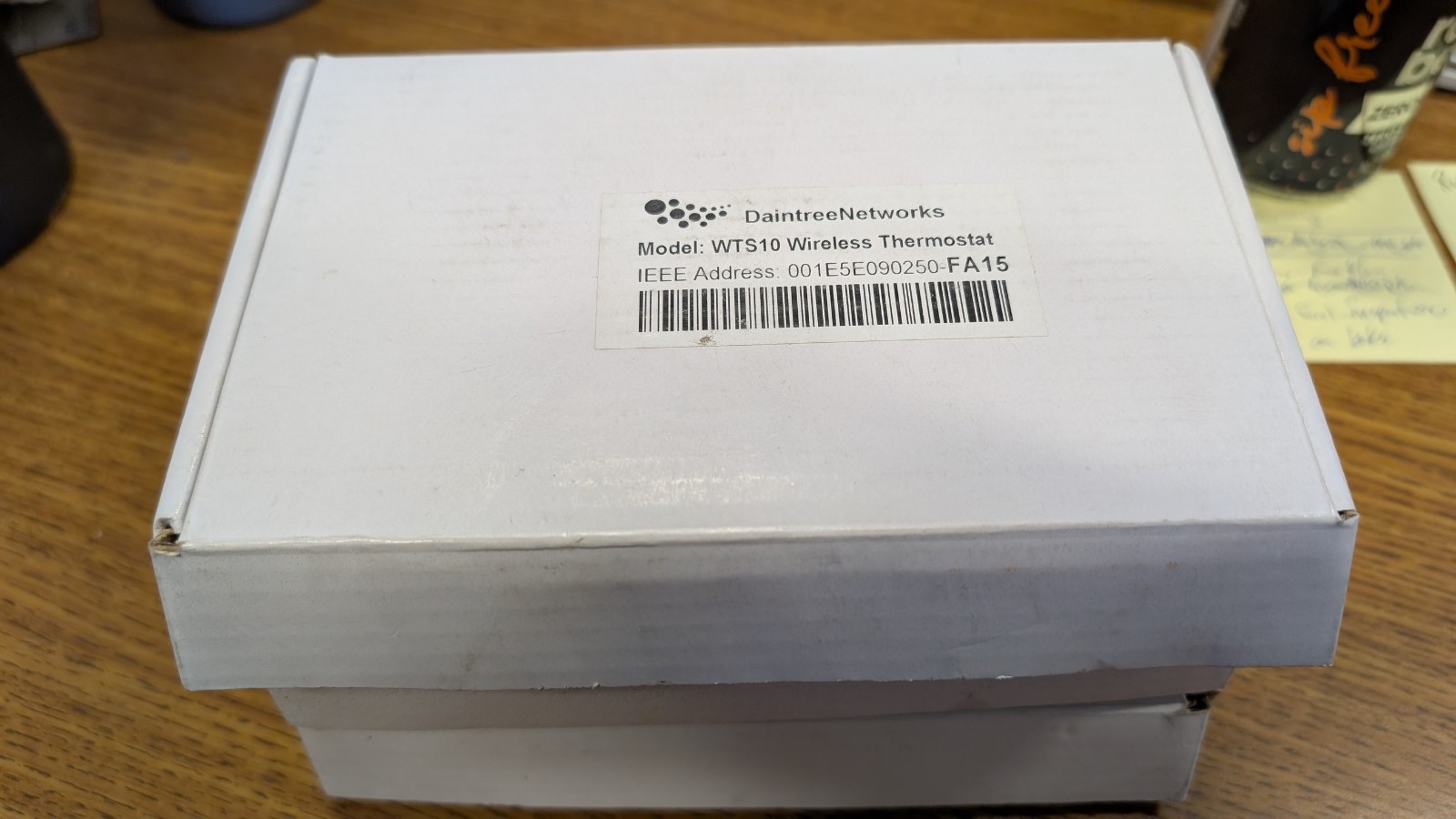 Daintree Networks Wireless Thermostat Model: WTS10