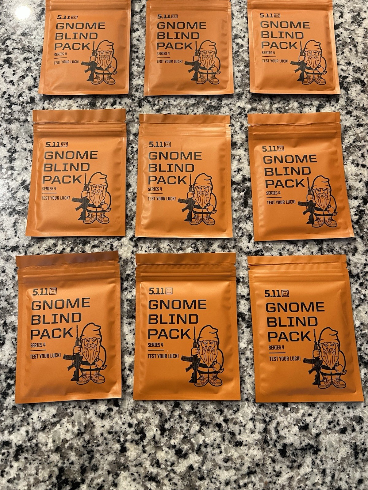 Unopened- 5.11 Tactical Blind Gnome Pack Series 4  Mystery Gnome Patch