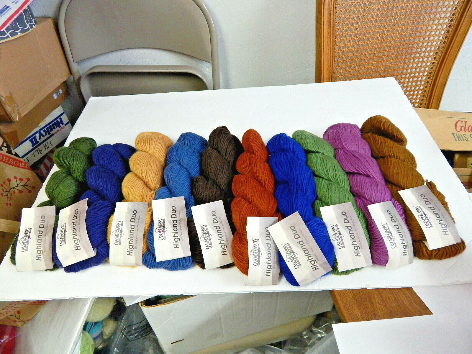 Cascade Yarns Highland Duo 70% Baby Alpaca 30% Merino Wool 8 Colors RICH