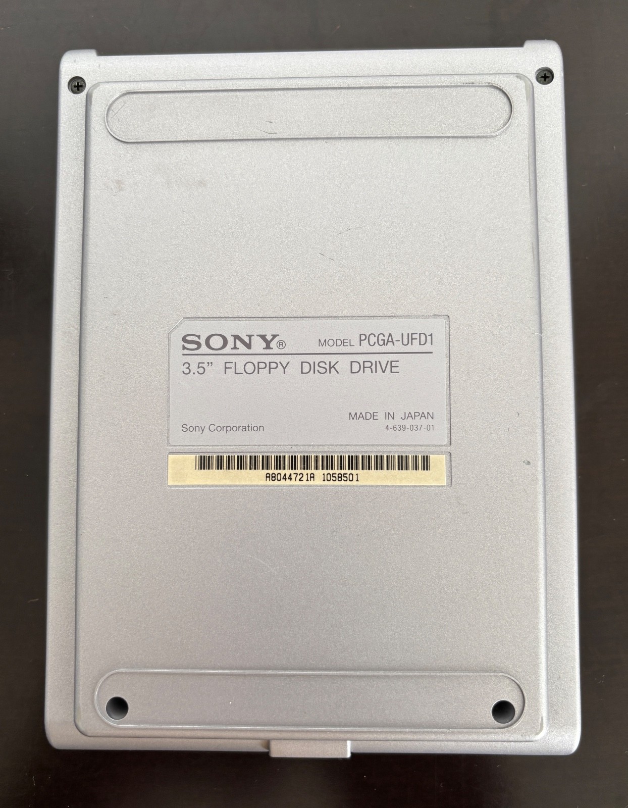 Sony VAIO PCGA-UFD1 3.5 inch External Portable Diskette Floppy Disk Drive USB
