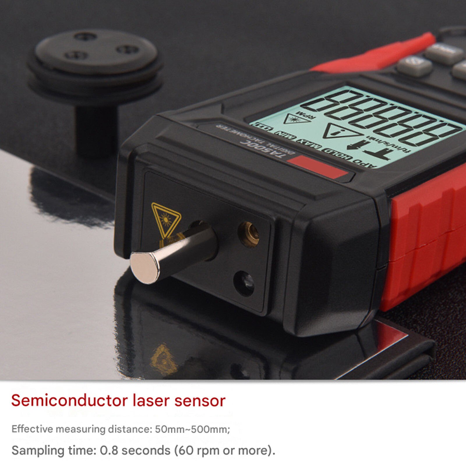 Robust NonContact Digital Tachometer Suitable for Small and Large Engines