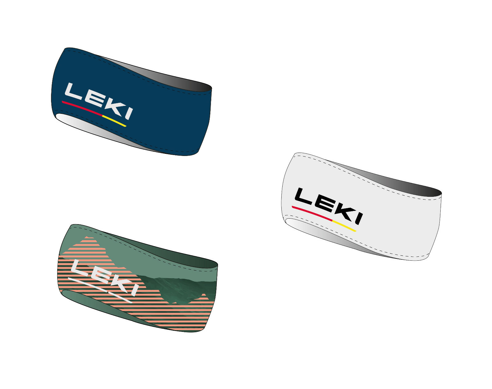 Leki 4 Season Headband - Headband Ski Hat - Winter Sports - Skiing Snowboard